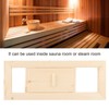Easy Installation Air Vent Grille Impermeable Air Vent Wooden for