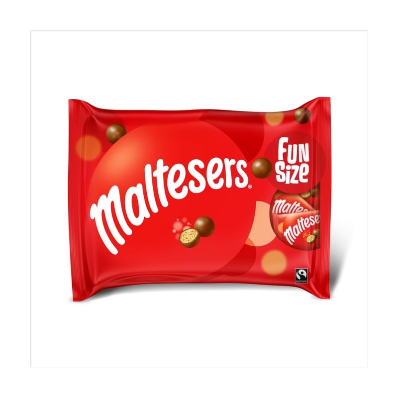 Maltesers - Fun Size Bag 214.5g x 9 Units (Full