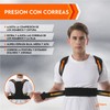 Hyperz - Corrector de Postura Ajustable Unitalla Mujer/Hombre, Cinturón de