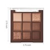 CAKAILA CAKAILA Neutral Nude Brown Eye Shadow Palette,Rose Gold Dark