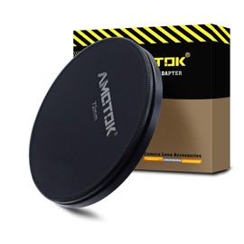 AMOTOK 72mm Metal Lens Filter Caps,Compatible All 72mm Camera Lens FiltersFilter Accessory(UV,CPL,ND,Threaded Lens),Ultra Precision CNC Machine Tools Produce.