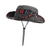 Mens Wide Brim Hat Pattern Outdoor Fishing Bucket Hat Cowboy