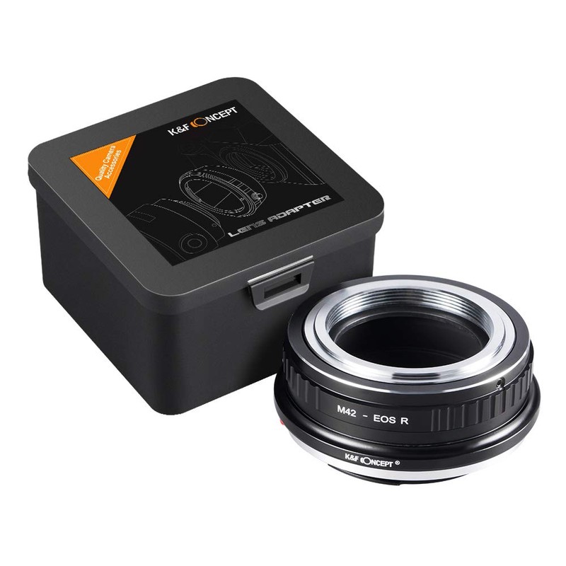 K&F Concept M42 to EOS R Mount Adapter, Compatible with