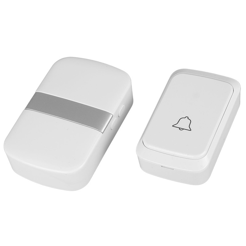 Wireless Doorbell Waterproof Electronic Battery Powered Transmitter Receiver Door Bell