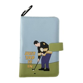 Balanced Co. Leather Golf Scorecard Holder (Just Tap It in)