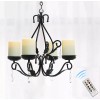 GiveU 3 in 1 Lighting Chandelier with 4pcs Battery Operated