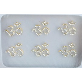 BW32 Om Hindu Gold Silver Stone Bindi Tikka Indian Sticker Ganesh Shiva God Forehead Sticker Wedding Tikka Indian Party Fancy Face Gem Body Art