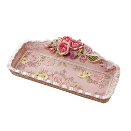 Tray Rose Bouquet Tray (Pink)