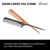 Diane Large Tail Comb, 11.5 Inch, Color may vary