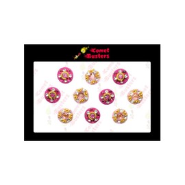 Comet Busters Beautiful Traditional Pink Round Bindi