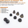 TENMAK 12X Eartips Replacement for TOZO NC7/ NC7 Pro /