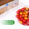 WRAPOK 100% Compostable Kitchen Cling Wrap Biodegradable Corn PLA Food