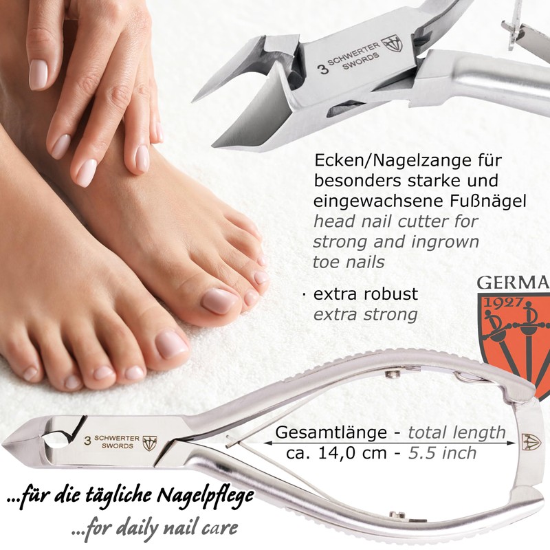 3 Swords Germany - Brand Quality Professional Toe Nail Nipper