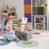 Sorbus Storage Bins with Metal Frame - Stackable & Foldable