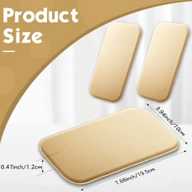 Nuanchu Lipo - almohadillas para orejas de espuma lateral para mujer, para aplanar, espuma de lipo y tablas de compresión abdominal para evitar la piel suelta, flacidez (2 piezas)
