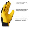 Leather Gardening Gloves Working for Women and Men Utility Dexterity
