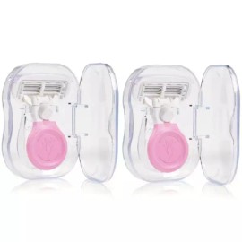 Hera 헤라진 여성용 면도기, 2개, 1개입 Hera Skin Women's Razor, 2 Pieces, 1 Pack