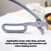Heavy Duty Pizza Pan Gripper, Pizza Plate Clip, Aluminum Alloy