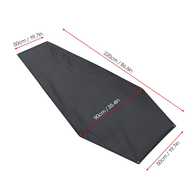 Waterproof Camping Footprint for 1 Person Tent Backpacking Tent Tarp