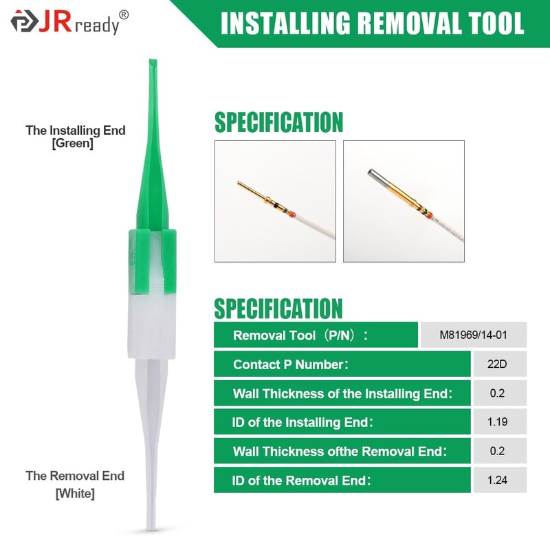 JRready 25Pcs M81969 14 01 22D Solid Barrel Installing Removal