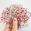 30 Sheets Valentine's Day Nail Art Stickers Red Lips Nail