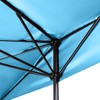 ABCCANOPY Patio Umbrella 9FT - Outdoor Half Umbrellas for Patio,