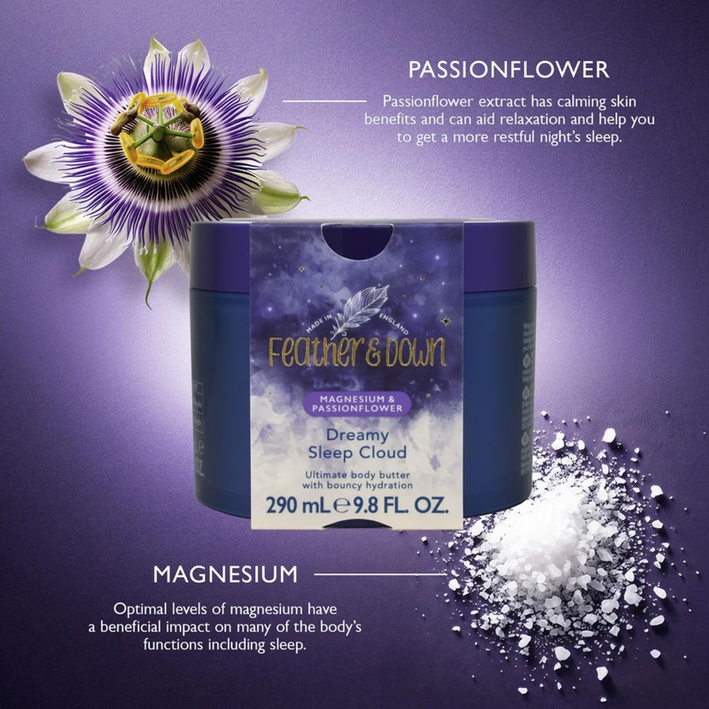 Feather & Down Magnesium and Passionflower Dreamy Sleep Cloud (290ml)