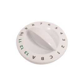 Hotpoint Washing Machine White Wash Timer Knob. Genuine Part Number C00265408