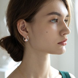 YFN Hedgehog Earrings Sterling Silver Hoop Earrings Animal Hoop Earrings Jewellery for Women Girls Animal Gifts