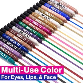 Delineador en crema Color Icon Eyeshadow Multi Stick, hidratante, nutritivo, aterciopelado, fórmula cremosa a polvo modulable y difuminable, libre de 