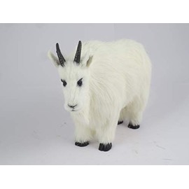 Mountain Goat Fur Figurine