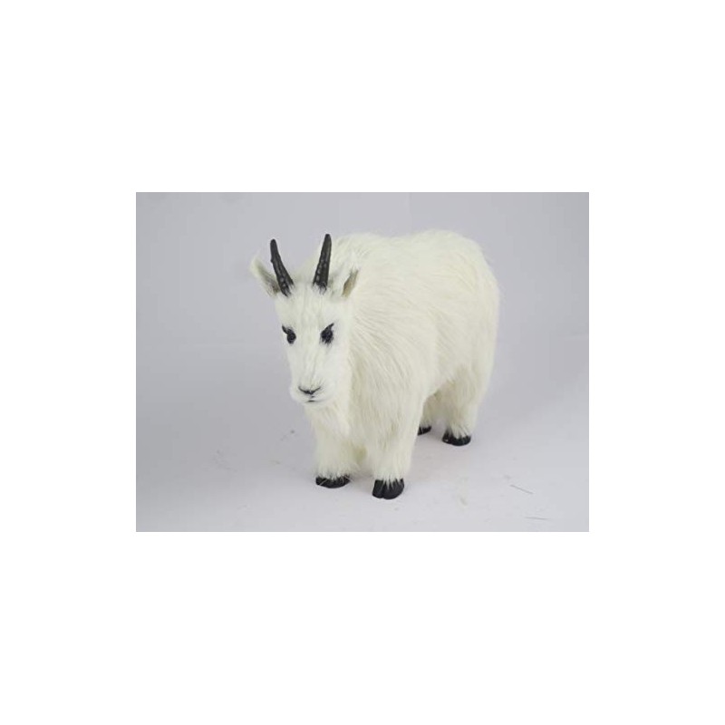 Mountain Goat Fur Figurine