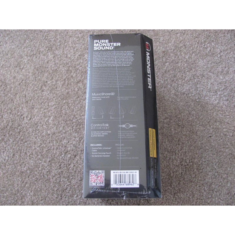 Monster Brand New Monster N-Tune HD Colour It Loud On-Ear