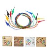FUNOMOCYA 5pcs Test Lead Set with Stackable Banana Hook Clip