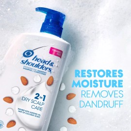 head & shoulders (ONE) HEAD & SHOULDERS 2 IN 1 DANDRUFF SHAMPOO CONDITIONER DRY SCALP 38.8 OUNCES