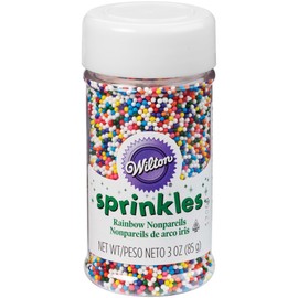 Wilton Rainbow Nonpareil Food Decorative, 3 oz, Multicolored