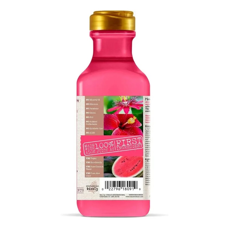 Maui Moisture Shampoo Hidratación Ligero de Hibisco - Flor de