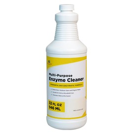NORTHWEST ENTERPRISES Multi-Purpose Enzyme Cleaner - Household and Commercial Enzyme Cleaner, Fresh Lemon Scent (32 ounces)