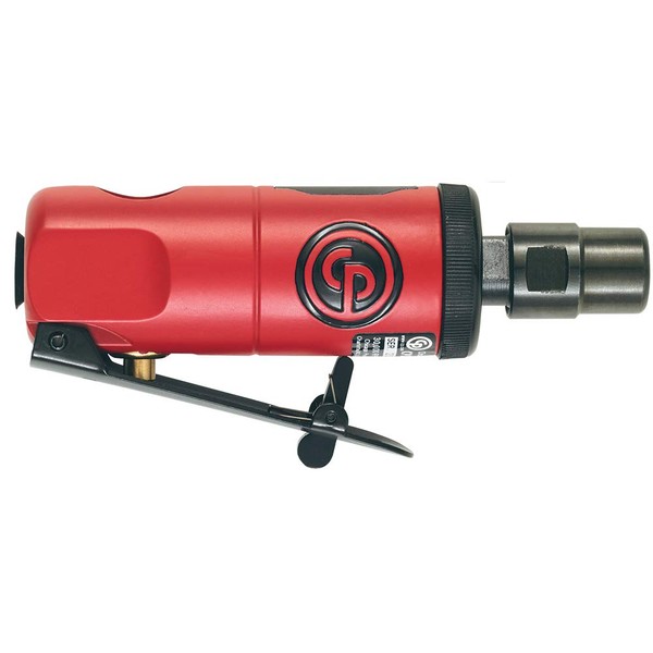 Chicago Pneumatic CP876 Pneumatic Straight Die Grinder with Pistol Grip and 1/4'' Collet, 30,000 RPM
