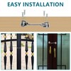 LDEXIN 2 Pack 4 Inch Gate Hook and Eye Latch
