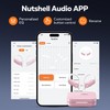 NUTSHELL NS18 Wireless Earbuds for Workouts, 12H Non-Stop Playback, Sweat-Resistant,