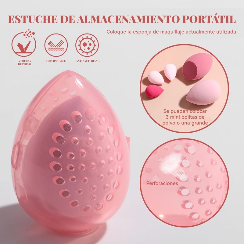 25 Piezas Set De Brochas De Maquillaje Profesional Con 1