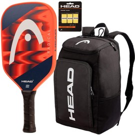 Head Radical Tour Grit Pickleball Paddle – Optional Pickleball/Tennis Bag & Accessories