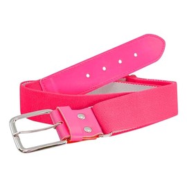 Mk Socks Baseball Softball Elastic Belt, Youth and Adult Sizes - Neon Pink