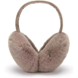 BANGDE Fashion Winter Unisex Ear Muffs, Ear Warmers, Foldable, for Adults and Children (Dark Brown Ear Warmers)