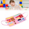 Educational Activity Developing Sensory Board Kids Dress Learning Board Toy