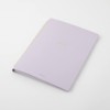 DESIGNPHIL Midori 15335006 Notebook, Ring Notebook, Color, Dot Square, Purple,