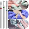 Difenni Cuticle Drill Bit,Cuticle Drill Bits for nails 3pcs Diamond
