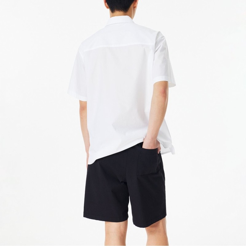JAJU [JAJU/자주] 남 코튼 밴딩 하프 팬츠_블랙 [JAJU] Men's Cotton