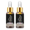 2 Esencia Aceite Para Crecer Barba Bigote Natural 30ml Natural